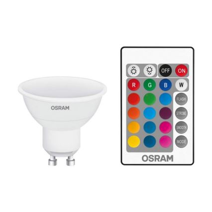 LED Žarulja za prigušivanje RGB GU10/4,5W/230V - Osram