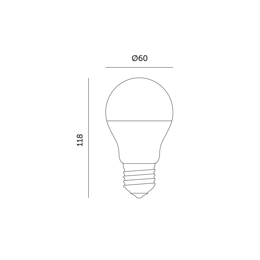LED Žarulja za rast biljaka PLANTY E27/11W/230V 1200K bijela