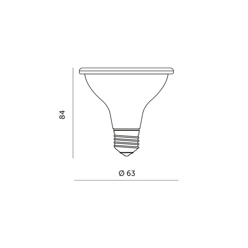 LED Žarulja za rast biljaka PLANTY E27/7W/230V 1200K bijela