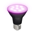 LED Žarulja za rast biljaka PLANTY E27/7W/230V 1200K crna