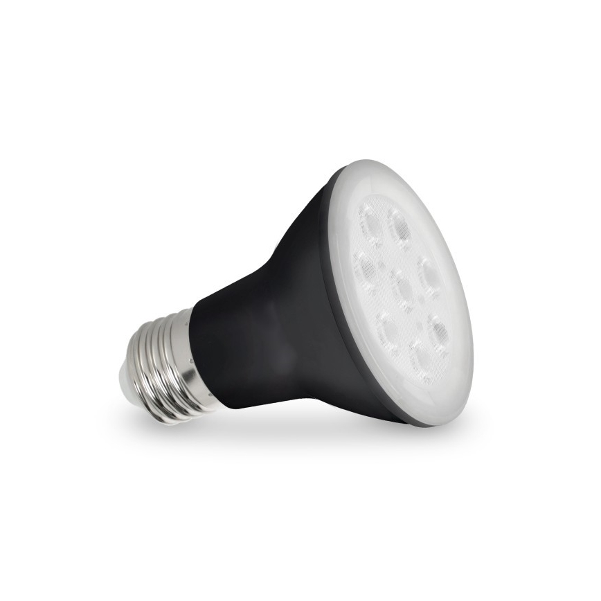 LED Žarulja za rast biljaka PLANTY E27/7W/230V 1200K crna