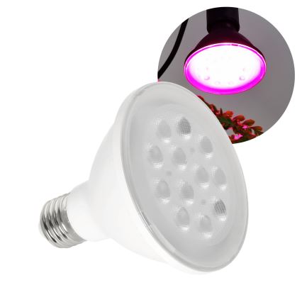 LED Žarulja za rast biljaka PLANTY E27/9W/230V 1200K bijela