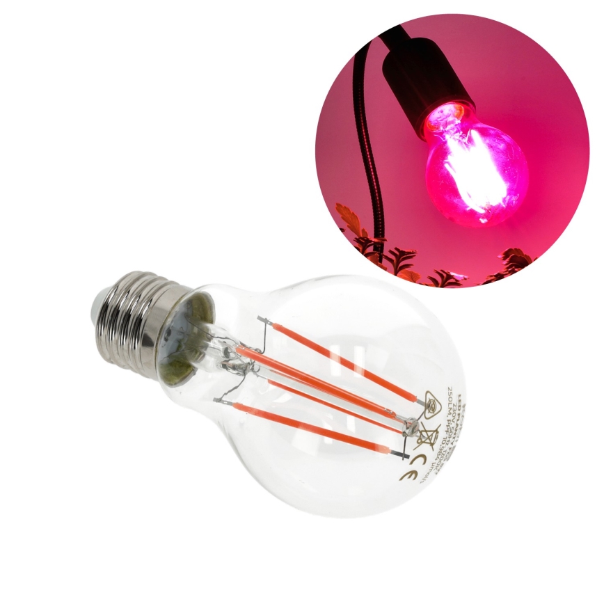 LED Žarulja za rast biljaka VITABLOOM E27/8W/230V 1200K - Brilagi
