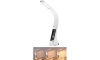 LED Zatamnjiva stolna lampa sa zaslonom LEATHER LED/6,5W/5V bijela