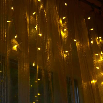 LED  zavjesa ESTELLA 47xLED/8 funkcija 3,5 m topla bijela