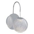 LED zidna lampa CREMONA LED/5W/230V 3000K matni krom