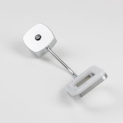 LED zidna lampica za utičnicu LED/3,2W/230V matni krom