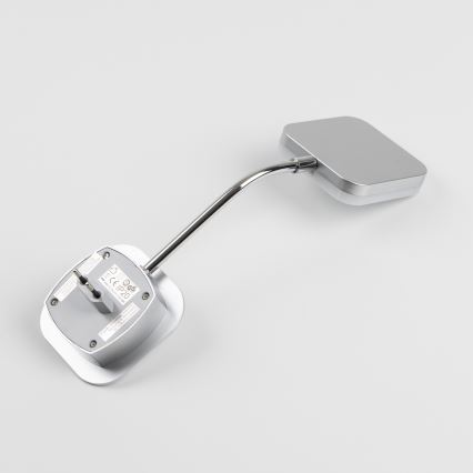 LED zidna lampica za utičnicu LED/3,2W/230V sjajni krom