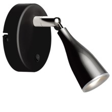 LED Zidna reflektorska svjetiljka LED/4,5W/230V 3000K crna