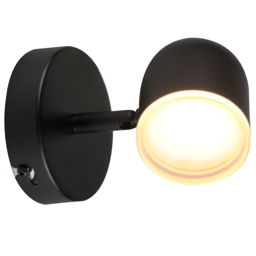 LED Zidna reflektorska svjetiljka RAWI LED/4,2W/230V crna