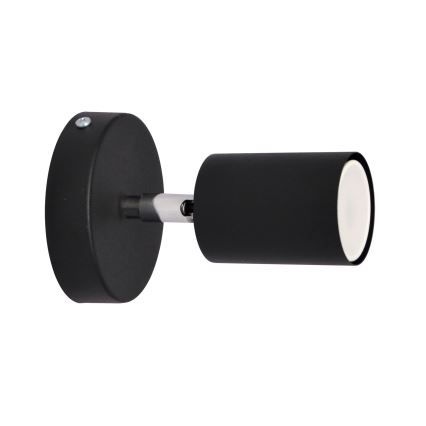 LED Zidna reflektorska svjetiljka TUNE 1xGU10/4,8W/230V crna