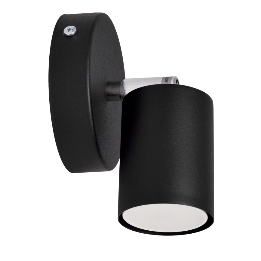 LED Zidna reflektorska svjetiljka TUNE 1xGU10/4,8W/230V crna