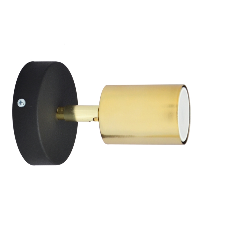 LED Zidna reflektorska svjetiljka TUNE 1xGU10/4,8W/230V zlatna/crna