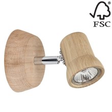 LED Zidna reflektorska svjetiljka VENLA 1xGU10/5W/230V – FSC certificirano
