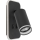LED zidna spot svjetiljka PIPE 1xGU10/10W/230V + LED/6W crna