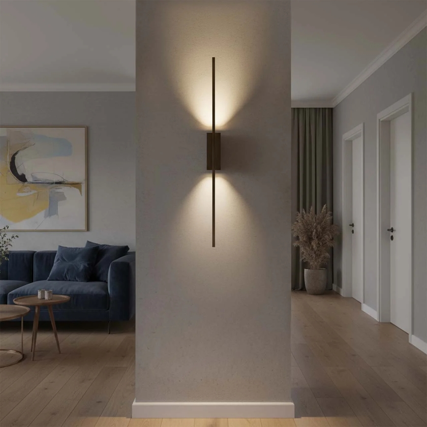 LED zidna svjetiljka AISHA LED/12W/230V 4000K crna