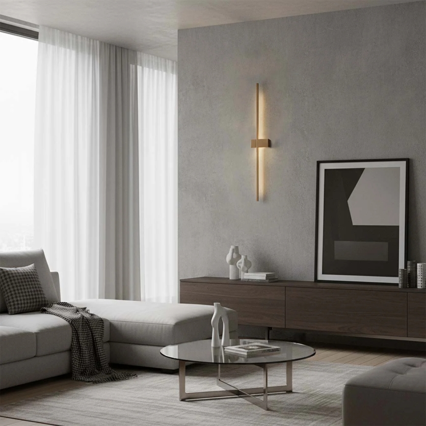 LED zidna svjetiljka AISHA LED/12W/230V 4000K zlatna