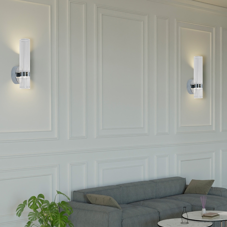 LED zidna svjetiljka AMBIENTE LED/6W/230V 3000/4000/6000K sjajni krom