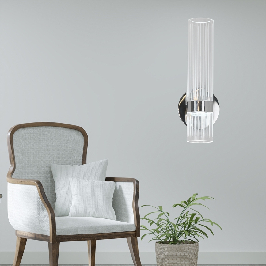 LED zidna svjetiljka AMBIENTE LED/6W/230V 3000/4000/6000K sjajni krom