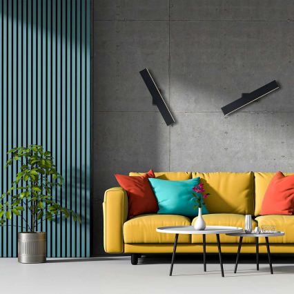 LED zidna svjetiljka BERNADETTA LED/10W/230V 4000K crna