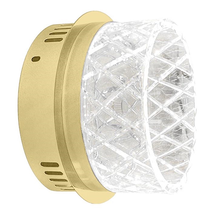 LED Zidna svjetiljka ELEGANCE LED/9W/230V zlatna