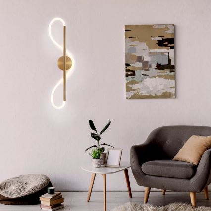 LED Zidna svjetiljka EMMA LED/19W/230V crna
