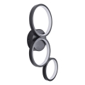 LED Zidna svjetiljka FLAMENCO LED/23W/230V 4000K crna