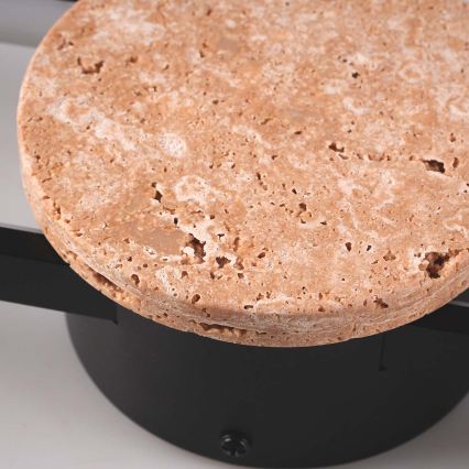 LED zidna svjetiljka FLORENTYNA LED/24W/230V 4000K crna/bež