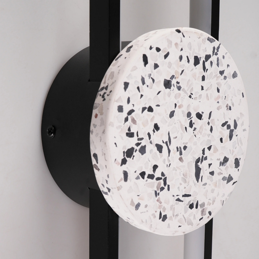 LED zidna svjetiljka FLORENTYNA LED/24W/230V 4000K crna/bijela