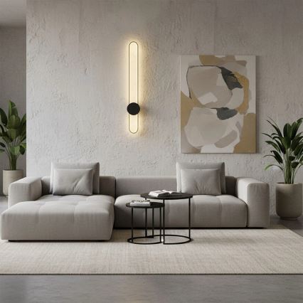 LED zidna svjetiljka FLORENTYNA LED/24W/230V 4000K zlatna/crna