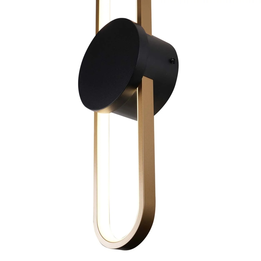 LED zidna svjetiljka FLORENTYNA LED/24W/230V 4000K zlatna/crna