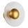 LED zidna svjetiljka GLAMOUR LED/9W/230V zlatna