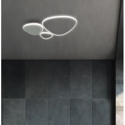 LED zidna svjetiljka HELIX LED/33W/230V siva