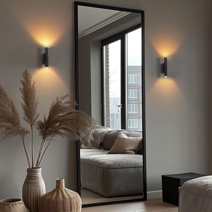 LED Zidna svjetiljka LAGOS 2xG9/3W/230V 4000K crna