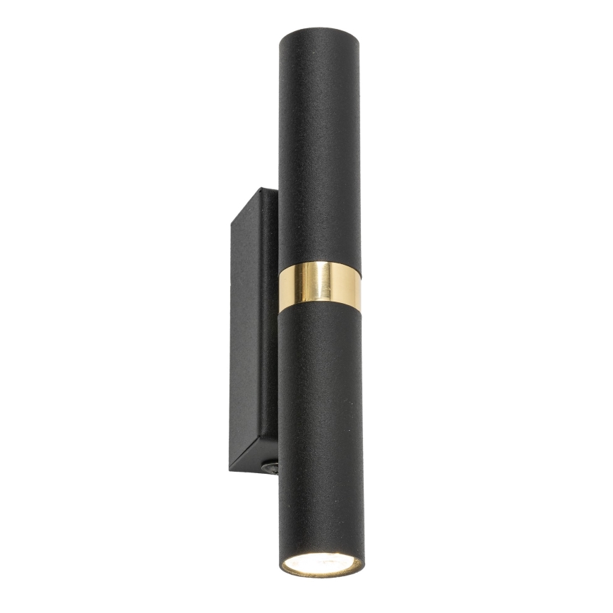 LED Zidna svjetiljka LAGOS 2xG9/3W/230V 4000K crna/zlatna