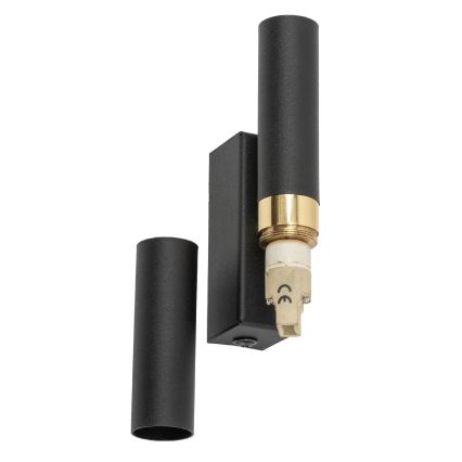 LED Zidna svjetiljka LAGOS 2xG9/3W/230V 4000K crna/zlatna