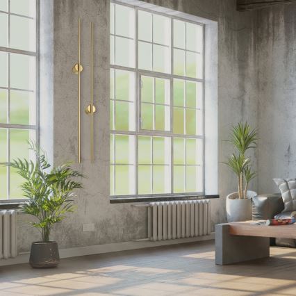 LED zidna svjetiljka LANA LED/12W/230V 4000K mat zlatna