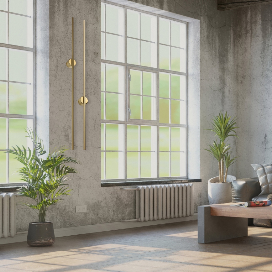 LED zidna svjetiljka LANA LED/12W/230V 4000K mat zlatna