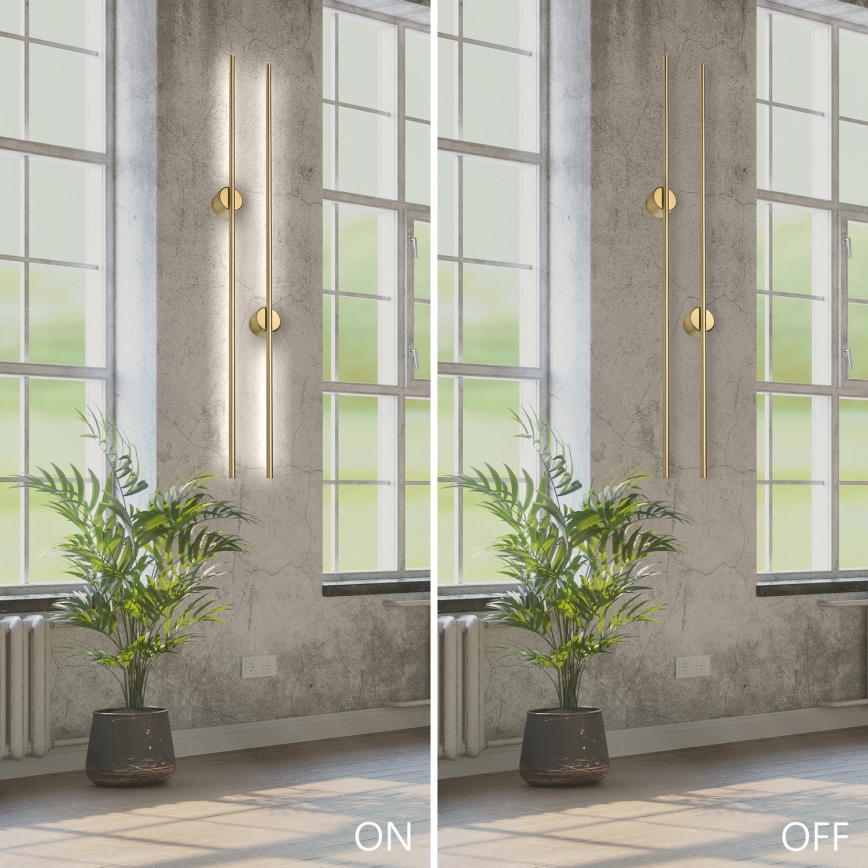 LED zidna svjetiljka LANA LED/12W/230V 4000K mat zlatna