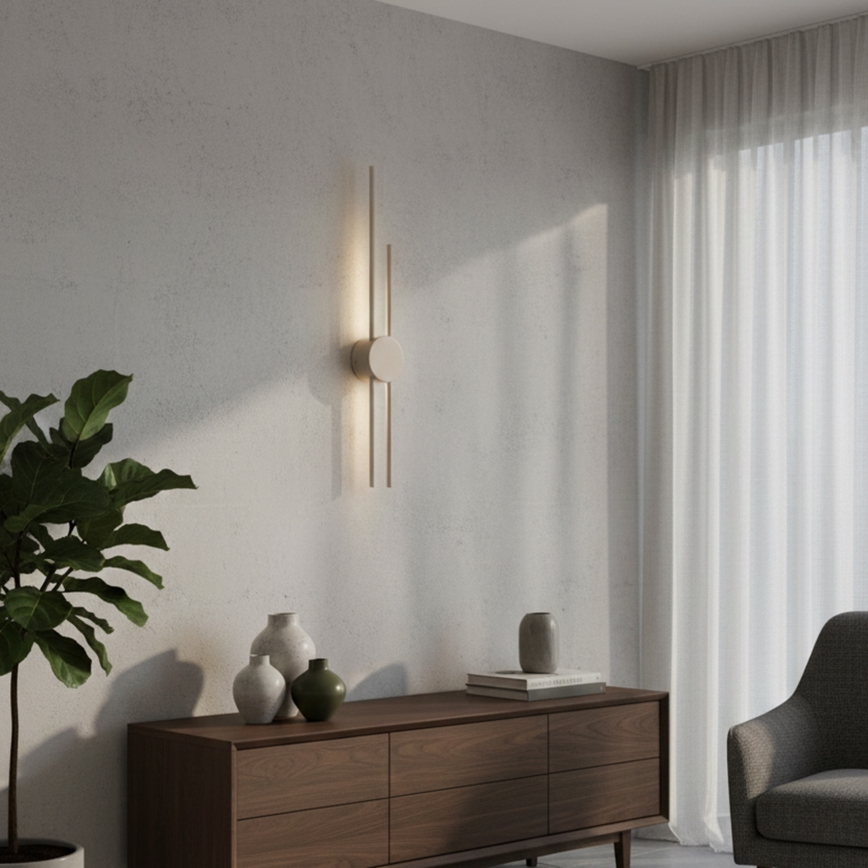 LED zidna svjetiljka LANA LED/15W/230V 4000K bež