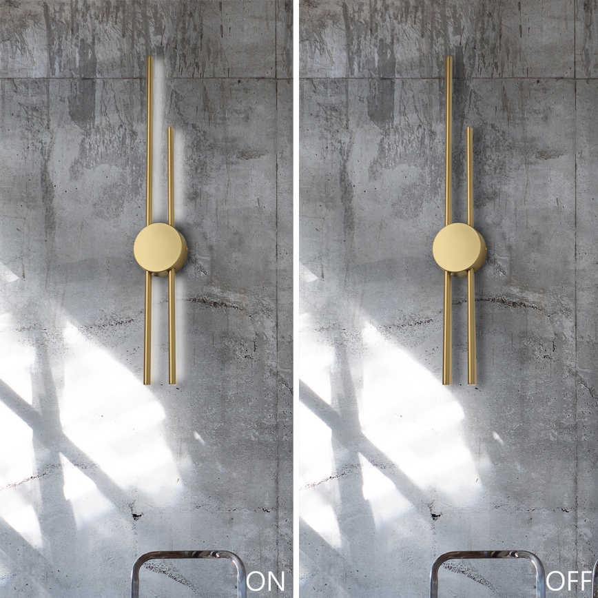 LED zidna svjetiljka LANA LED/15W/230V 4000K matna zlatna