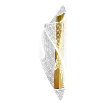 LED Zidna svjetiljka LARGO LED/8W/230V zlatna