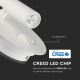 LED Zidna svjetiljka LED/3W/230V + LED/6W/230V 3000K bijela
