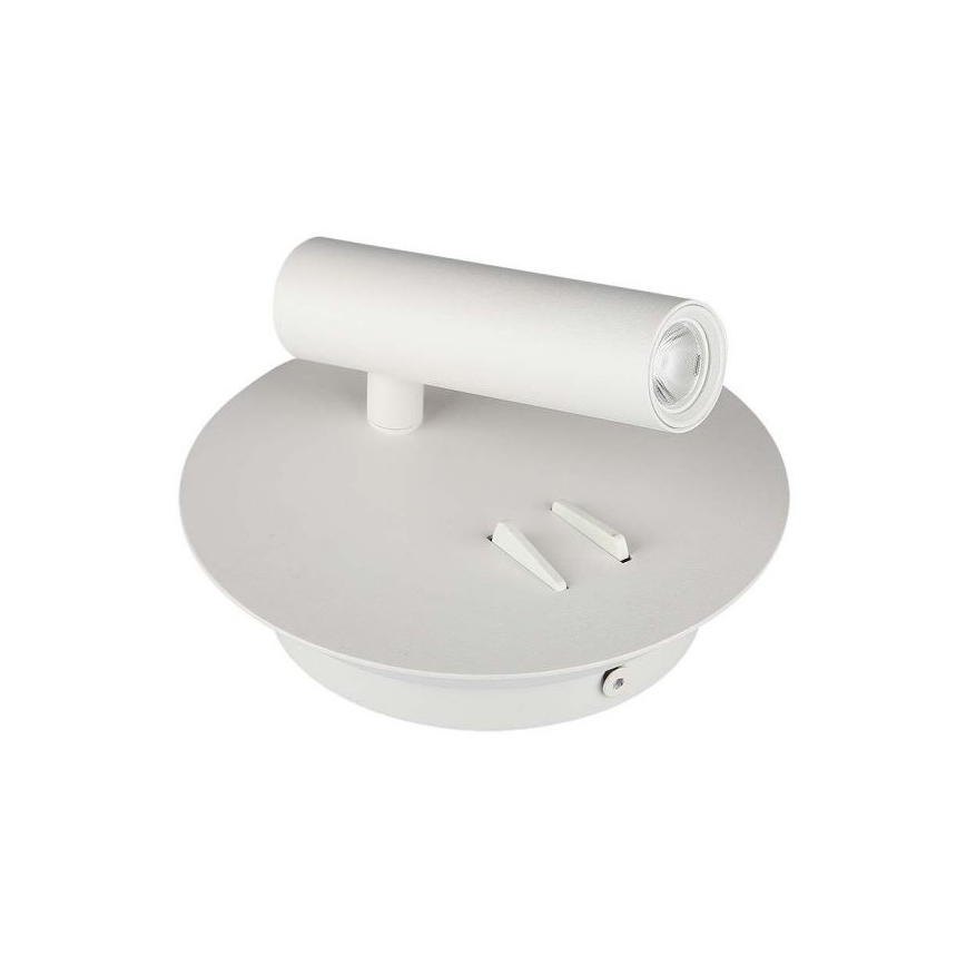 LED Zidna svjetiljka LED/3W/230V + LED/6W/230V 3000K bijela