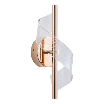 LED Zidna svjetiljka LED/8W/230V 3000K zlatna
