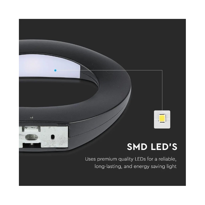 LED Zidna svjetiljka LED/9W/230V