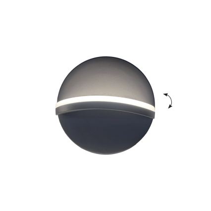 LED zidna svjetiljka LETTY LED/16W/230V antracit
