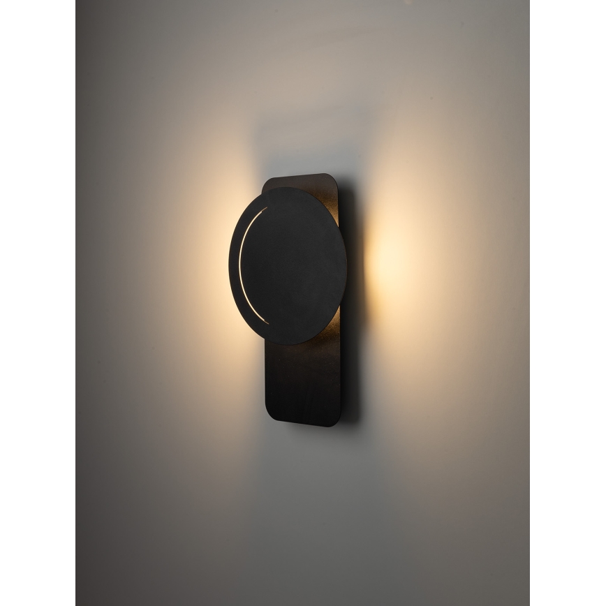 LED Zidna svjetiljka LITO LED/7W/230V crna