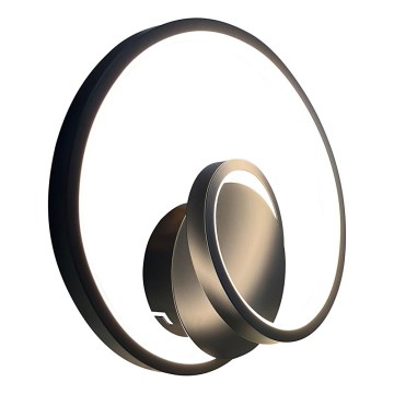 LED Zidna svjetiljka LUCERO LED/13W/230V crna