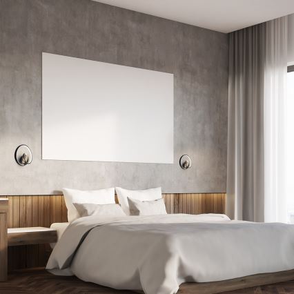 LED Zidna svjetiljka LUCERO LED/13W/230V crna